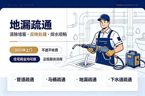 三河地漏疏通