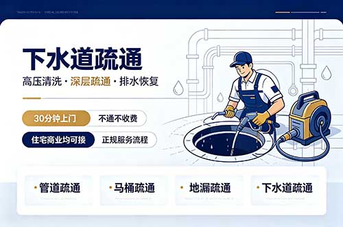 三河下水道疏通